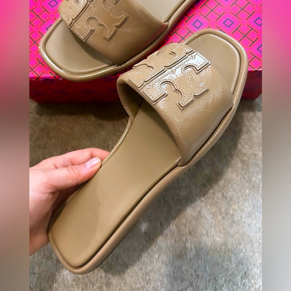 Tory Burch Double T Sport Slide